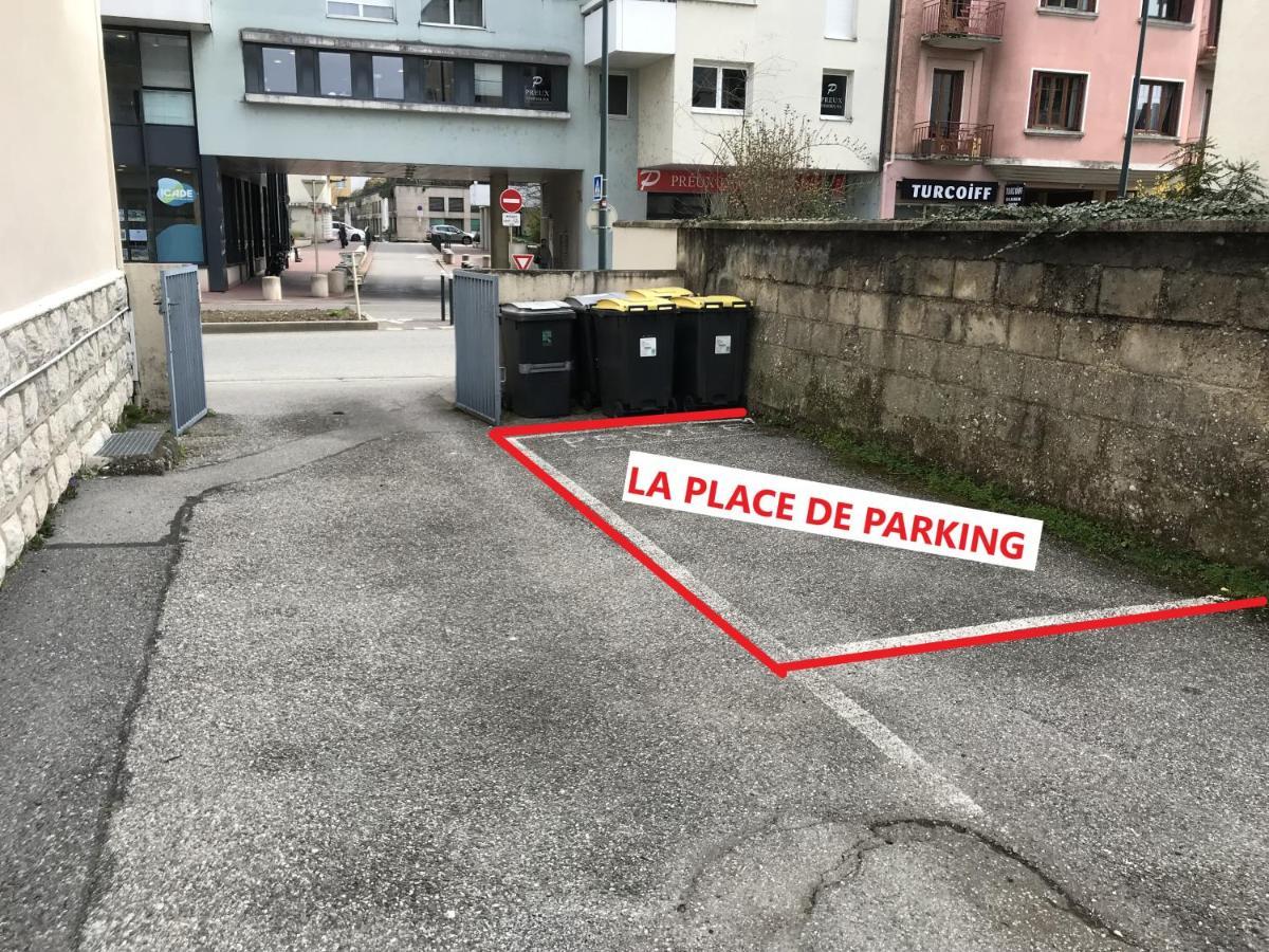 Studio + Balcon + Parking - Ultra Centre Apartment Annecy Bagian luar foto